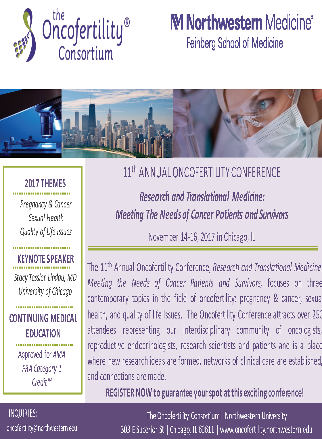 Annual Oncofertility Conference Registration
