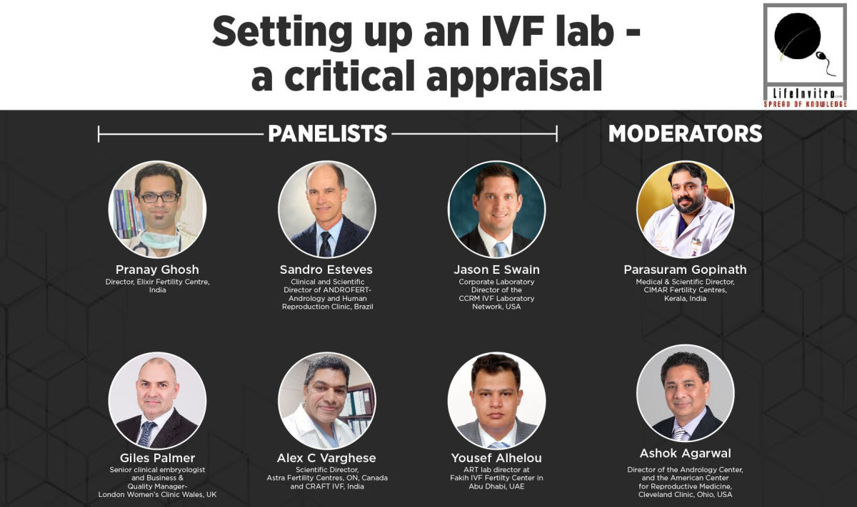 Webinar on "Setting up an IVF lab - a critical appraisal"