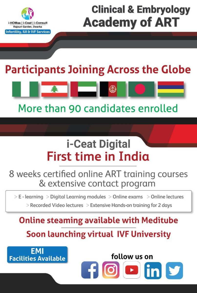 8 weeks certified online digital course with extensive contact program for two days