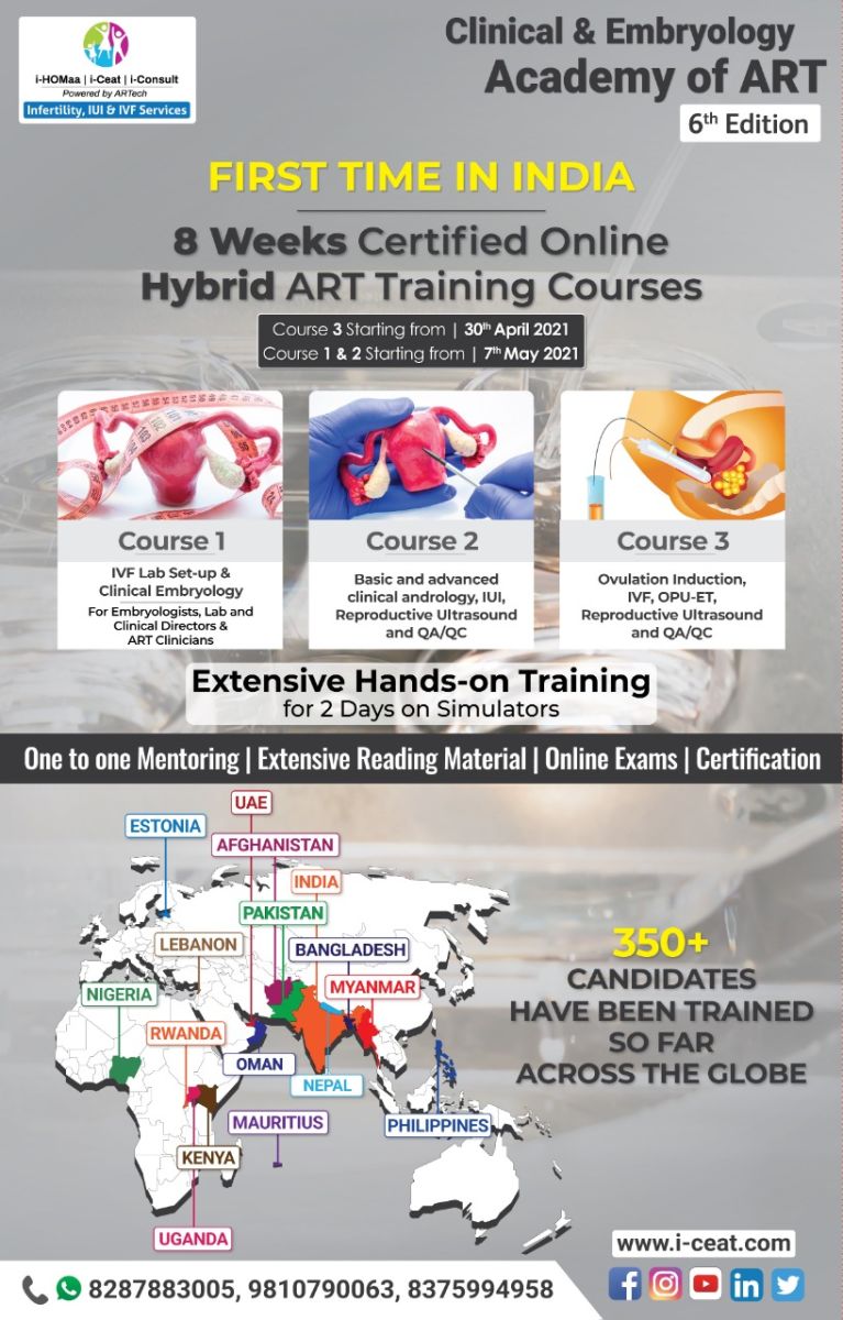 8 weeks certified online Hybrid ART training courses