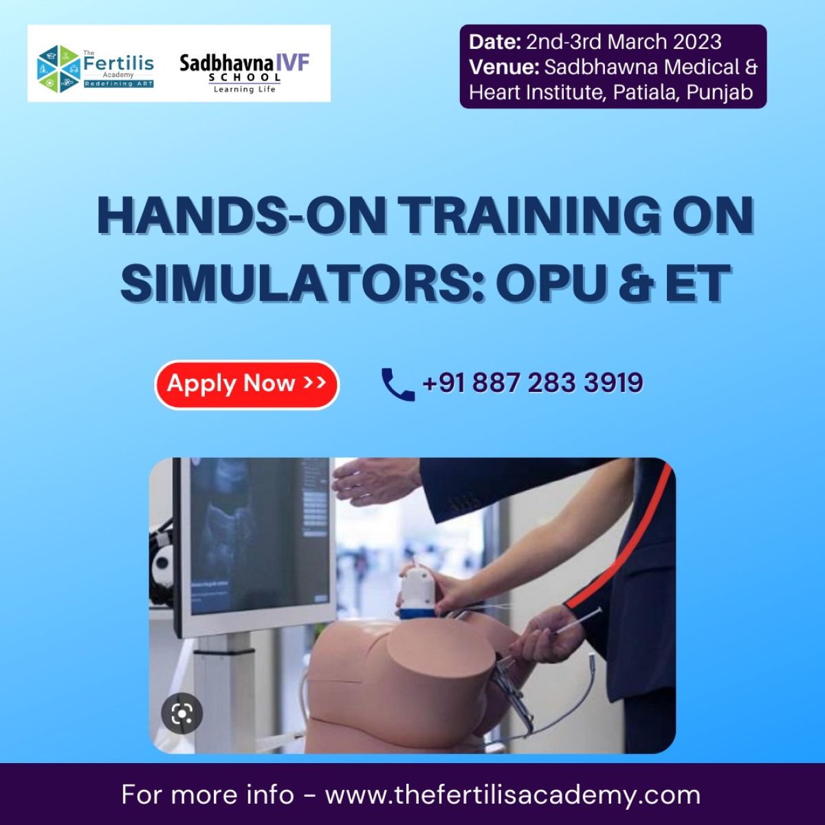 Hands-on Training on Simulators: OPU & ET