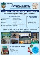 FELLOWSHIP COURSE IN CLINICAL EMBRYOLOGY