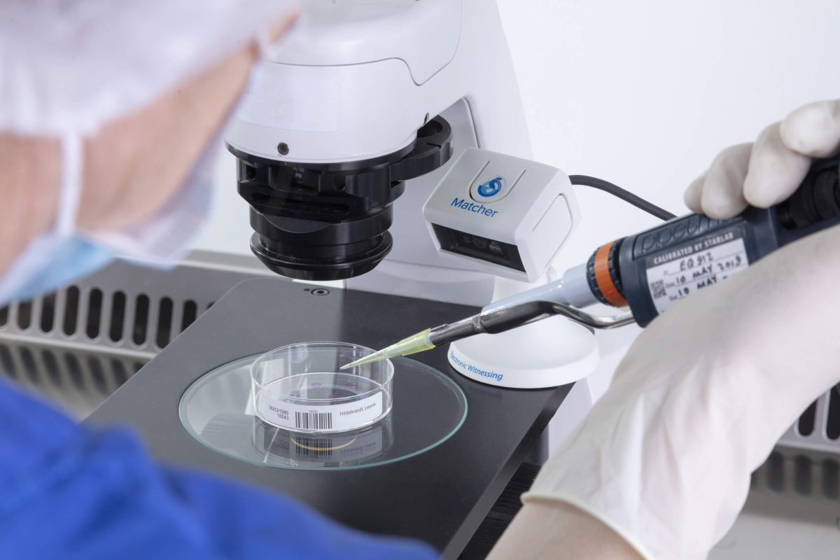 IMT Matcher™ electronic witnessing system for IVF centres and donor banks